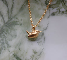 Load image into Gallery viewer, Wren necklace  Gold dipped