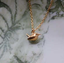 Load image into Gallery viewer, Wren necklace  Gold dipped