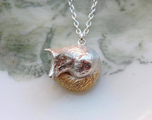 Load image into Gallery viewer, Sleepy Fox Necklace