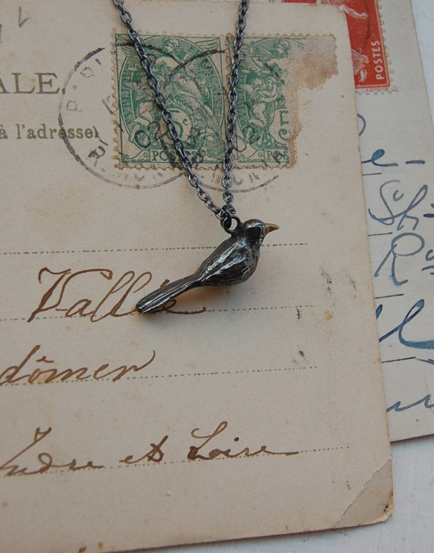Blackbird Necklace – Sonya Bennett Jewellery