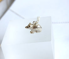 Load image into Gallery viewer, Polar bear cub necklace