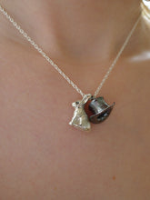 Load image into Gallery viewer, Rabbit and Top Hat Necklace