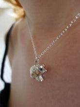 Load image into Gallery viewer, Polar bear cub necklace