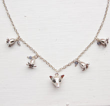 Load image into Gallery viewer, Fox in the Bluebells Necklace