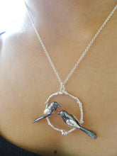 Load image into Gallery viewer, Magpies, Two for Joy Necklace
