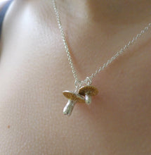 Load image into Gallery viewer, Double Mushroom Necklace
