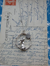 Load image into Gallery viewer, Moon Gazing Hare Necklace