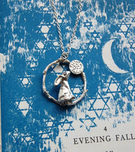 Load image into Gallery viewer, Moon Gazing Hare Necklace