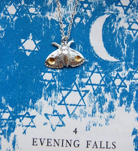 Load image into Gallery viewer, Moth silver Necklace