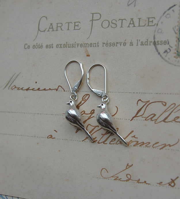Dove earrings