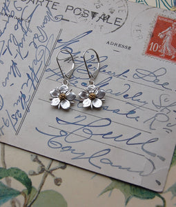 Strawberry flower Earrings