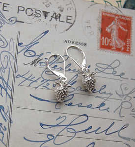 Strawberry Drop Earrings