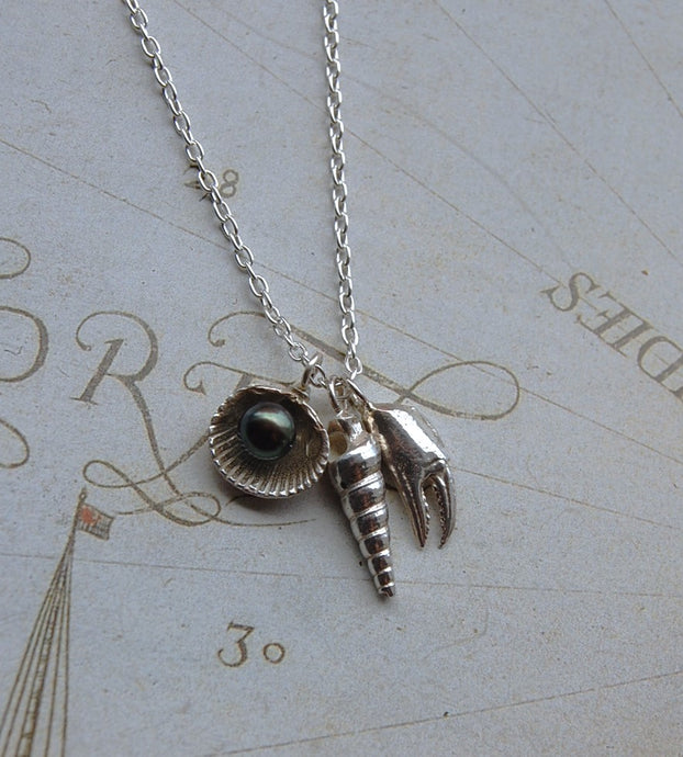 Three Shells Necklace