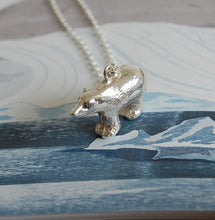 Load image into Gallery viewer, Polar Bear Necklace