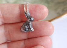 Load image into Gallery viewer, Black Rabbit Necklace