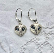 Load image into Gallery viewer, Owl face earrings