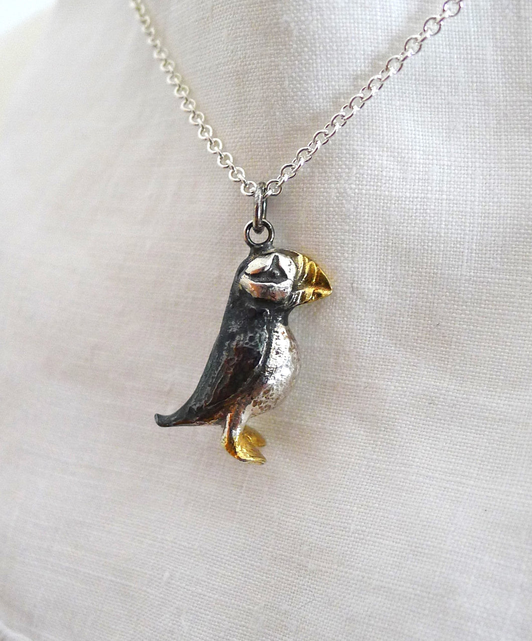 Puffin necklace