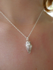 Sleepy Owl Necklace
