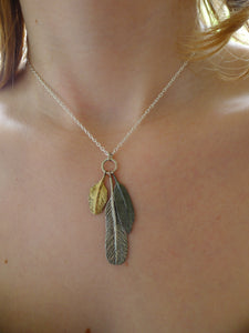 Feather necklace