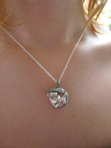 Sleepy Squirrel Necklace