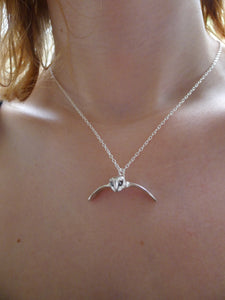 Swooping Owl Necklace
