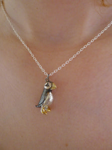 Puffin necklace