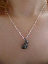 Load image into Gallery viewer, Black Rabbit Necklace