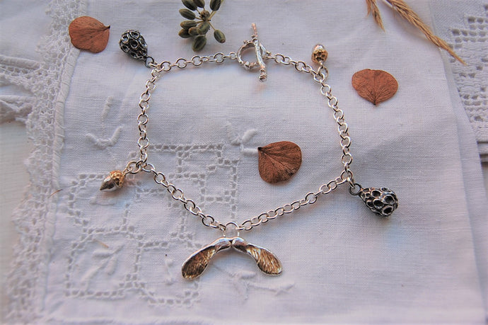 Fallen from the Trees Charm Bracelet