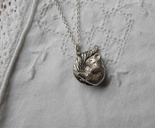 Load image into Gallery viewer, Sleepy Squirrel Necklace