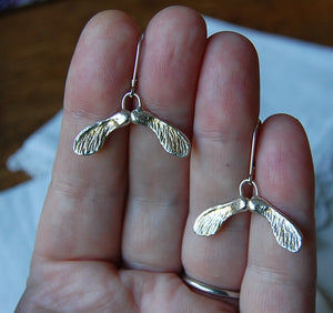 Sycamore Seed Earrings