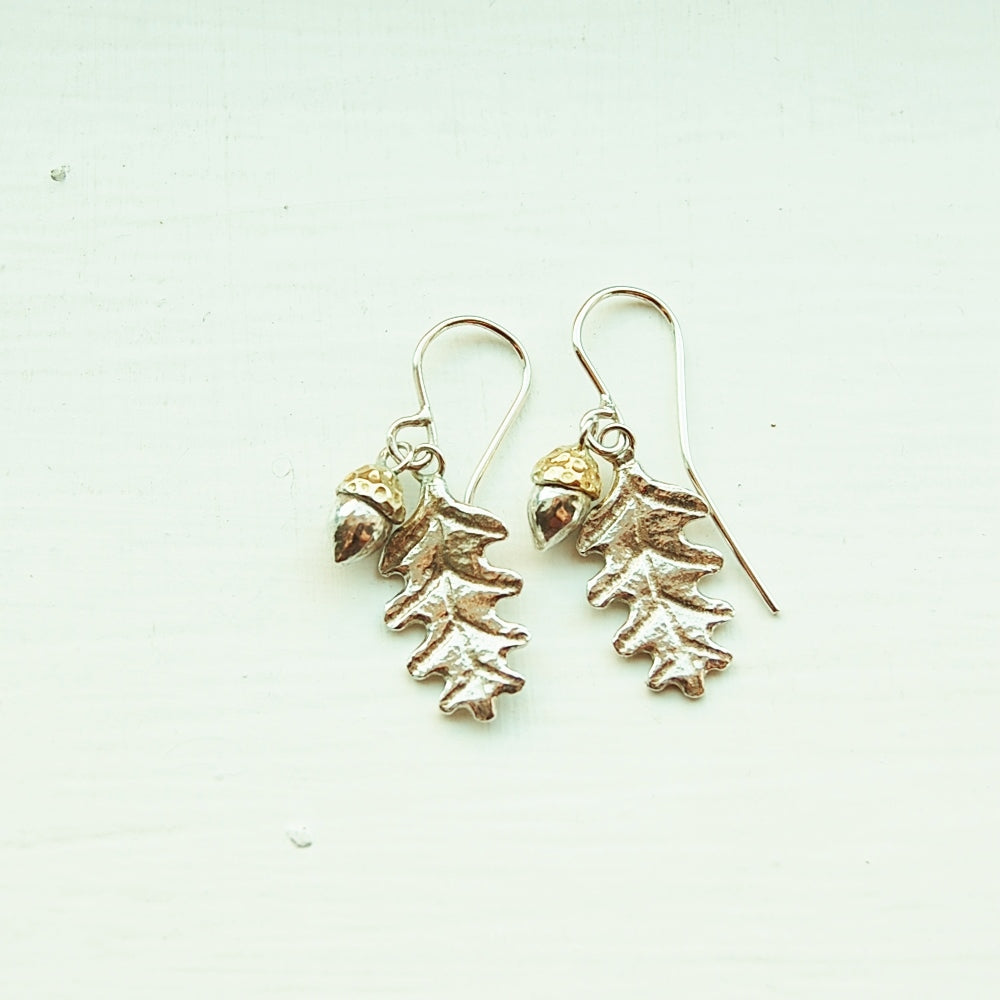 Acorn & Oak Leaf Earrings