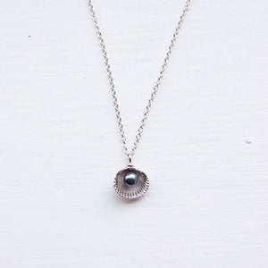 Cockle Shell & Pearl Necklace