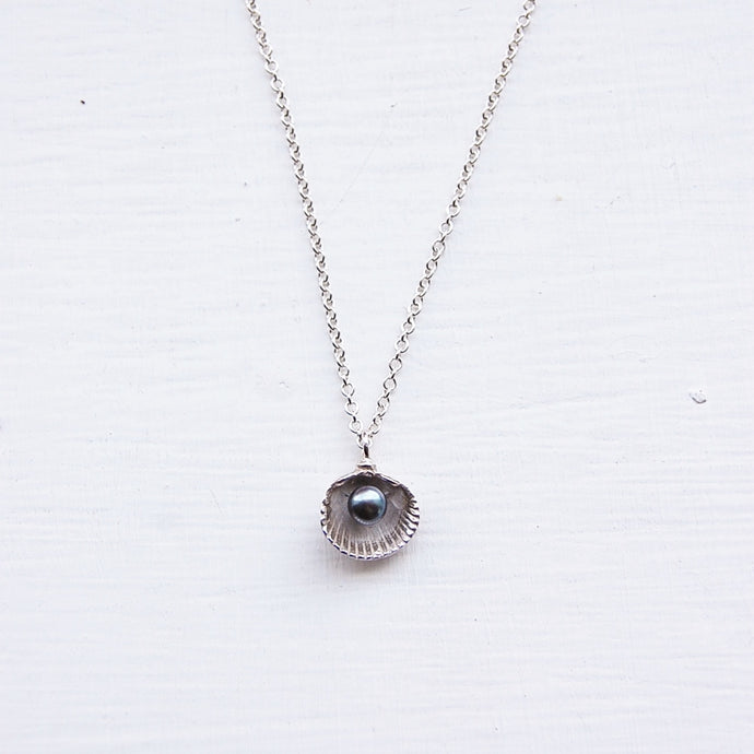 Cockle Shell & Pearl Necklace