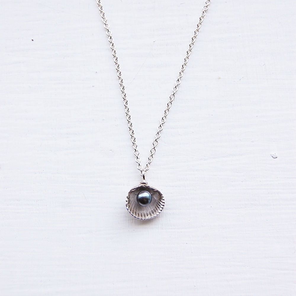 Cockle Shell & Pearl Necklace