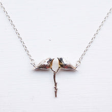 Load image into Gallery viewer, Pair of Robins Necklace