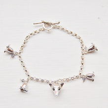 Load image into Gallery viewer, Fox in the Bluebells Bracelet
