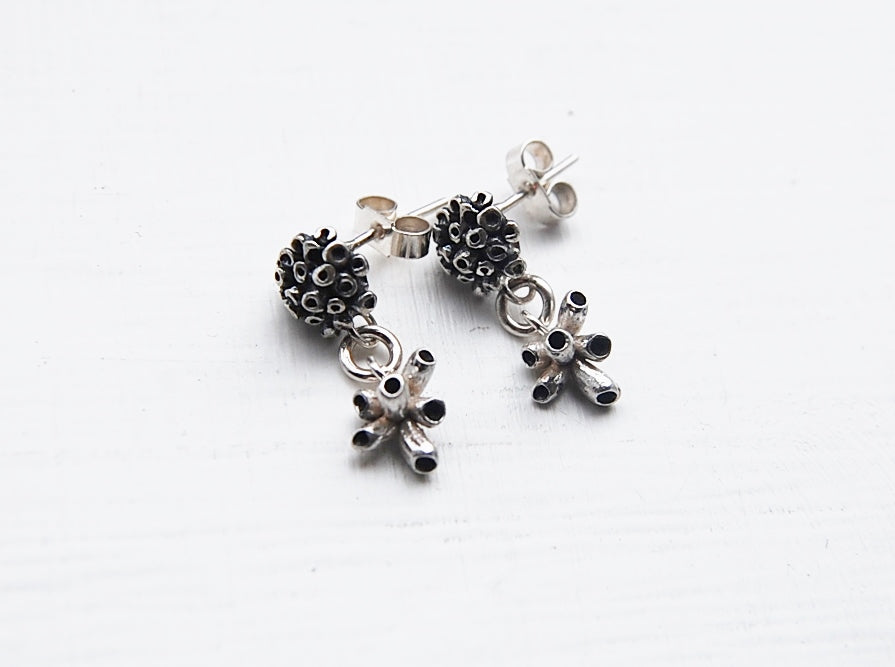 Little Coral Stud Earrings