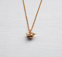 Load image into Gallery viewer, Wren necklace  Gold dipped