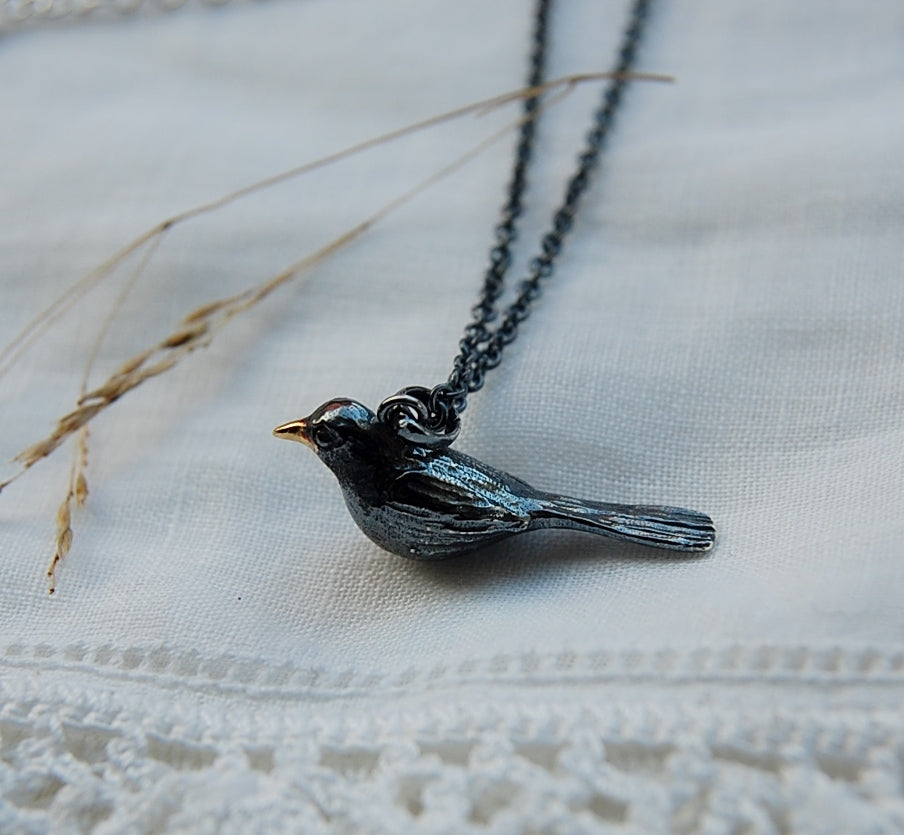 Blackbird Necklace – Sonya Bennett Jewellery