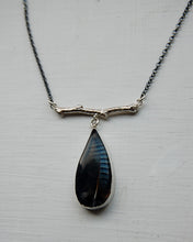 Load image into Gallery viewer, Jay Feather Necklace