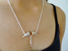 Load image into Gallery viewer, Pair of Robins Necklace