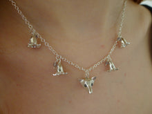 Load image into Gallery viewer, Fox in the Bluebells Necklace
