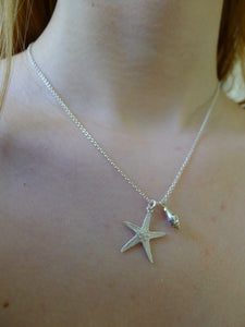 Starfish And Conch shell Necklace
