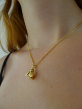 Load image into Gallery viewer, Gold Honeybee Necklace