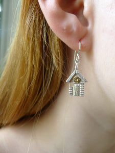 Beach Hut Earrings