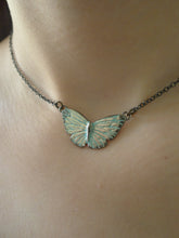 Load image into Gallery viewer, Blue Butterfly Necklace