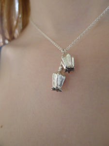 Poppy seed necklace